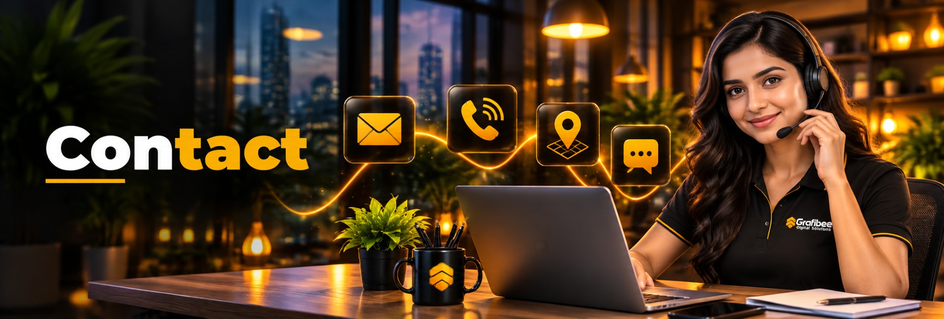 Grafibee Digital Solutions — Contact